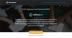 Desktop Screenshot of faithhighway.com